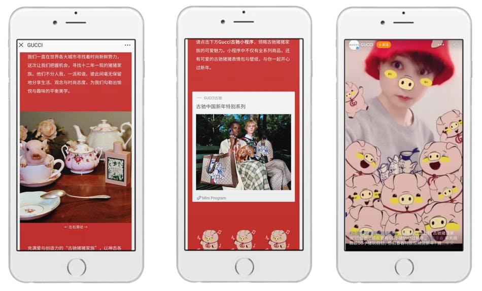 Calvin Klein, Gucci win on WeChat search ahead of Chinese New Year